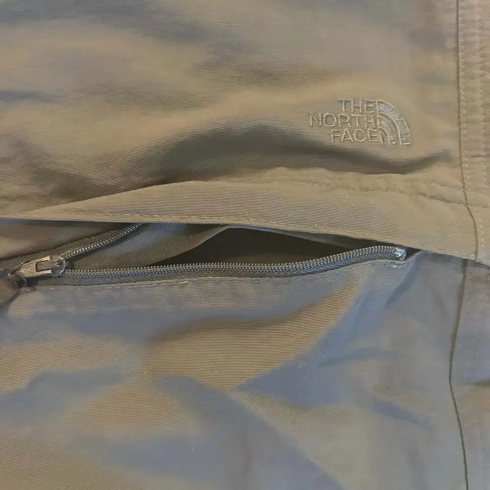 The North Face Mens XXL Short Convertible Hiking Pants Gray